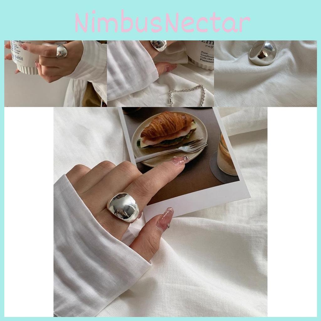 Stylish Open-finger Copper Ring For Women Chic Geometric Design Statement Jewelry