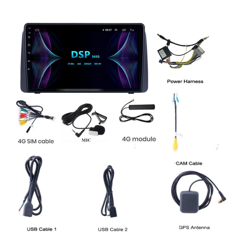 4+64GB Car Stereo Radio GPS Head Unit WIFI DPS For Dodge Grand Caravan 2011-2020