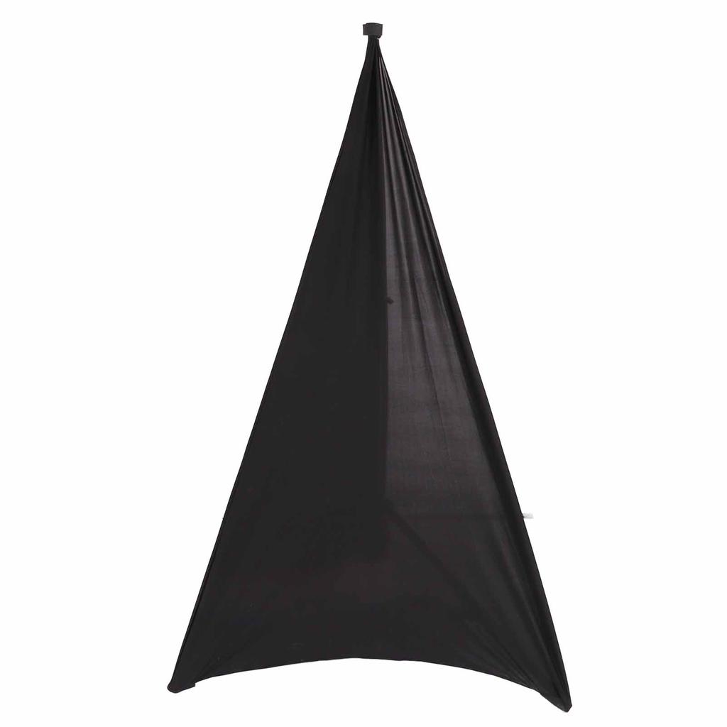 Lautsprecher Stativ Abdeckung Polyester Verstellbarer Ständer Stretch Überzug mit Schnalle Bühnenzubehör