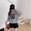2025 Autumn/Winter Retro Cartoon Floral Knit Sweater for Women