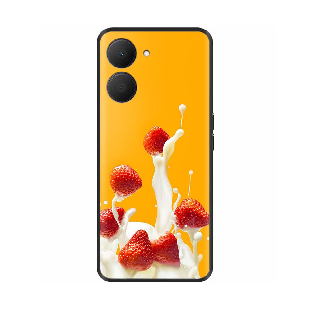 Soft Phone Cover For Realme 10 4G Case 6.4'' Black Silicone Marble Space Fundas for Realme 10 4G TPU Cases Realme10 2022 Bumpers