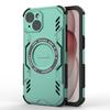 KEYSION Hollow Heat Dissipation Case for iPhone 15 Pro Max Silicone+PC Magnetic Cooling Shockproof Phone Cover for iPhone15 Plus