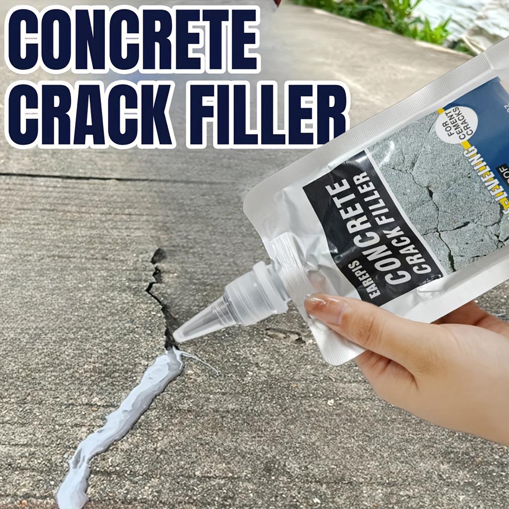 Cement Crack Repair Sealant Glue Roof Wall Floor Concrete Crack Filler - Waterproof,Flexible, and Durable Wall and Floor Sealer