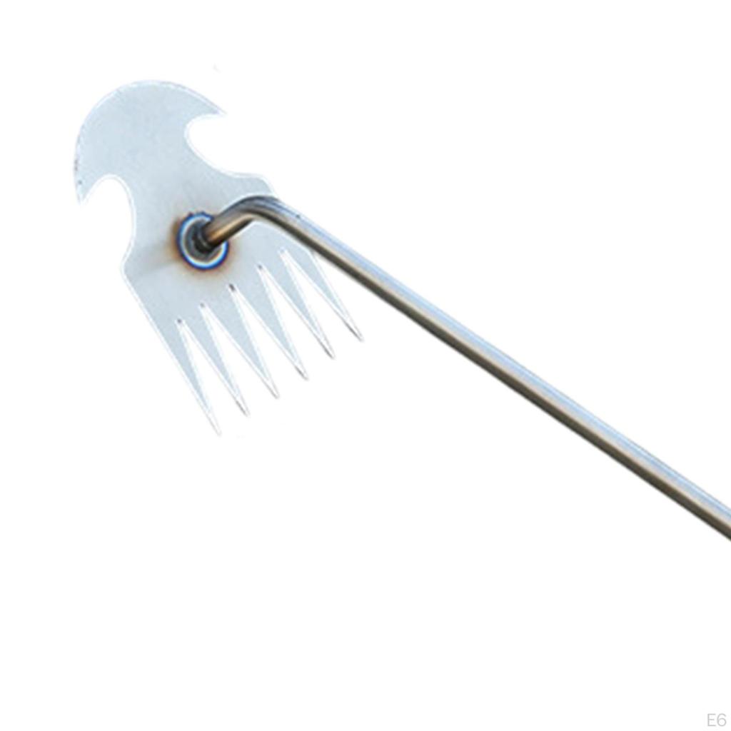Garden Stuffing Tool Stainless Steel, Portable, Ergonomic Design Comfortable Weeds Puller for