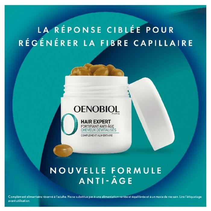 Oenobiol Cheveux Hair Expert Fortifiant Anti-Âge 30 capsules