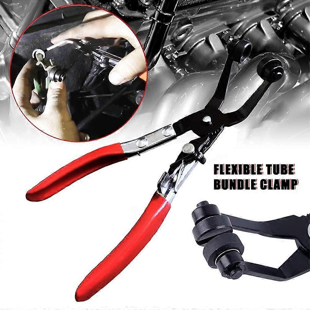 45° Hose Clamp Pliers Locking Removal Installer Water Tube Fuel Wire Clamp