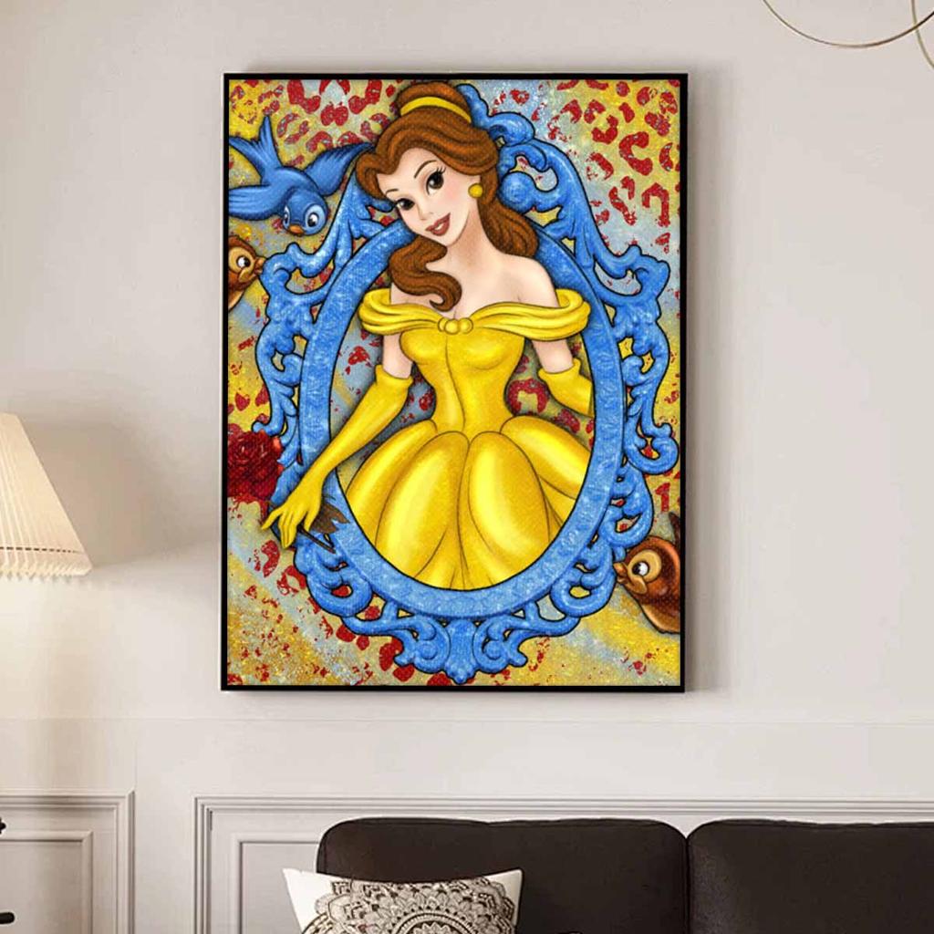 DIY Diamond Painting Rapunzel Cross Stitch Kit Mosaic Art Diamond Painting Full Circle Diamond Home Decoration