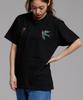 CREAM SODA LAB Swallow Twin Short Sleeve Tee Black