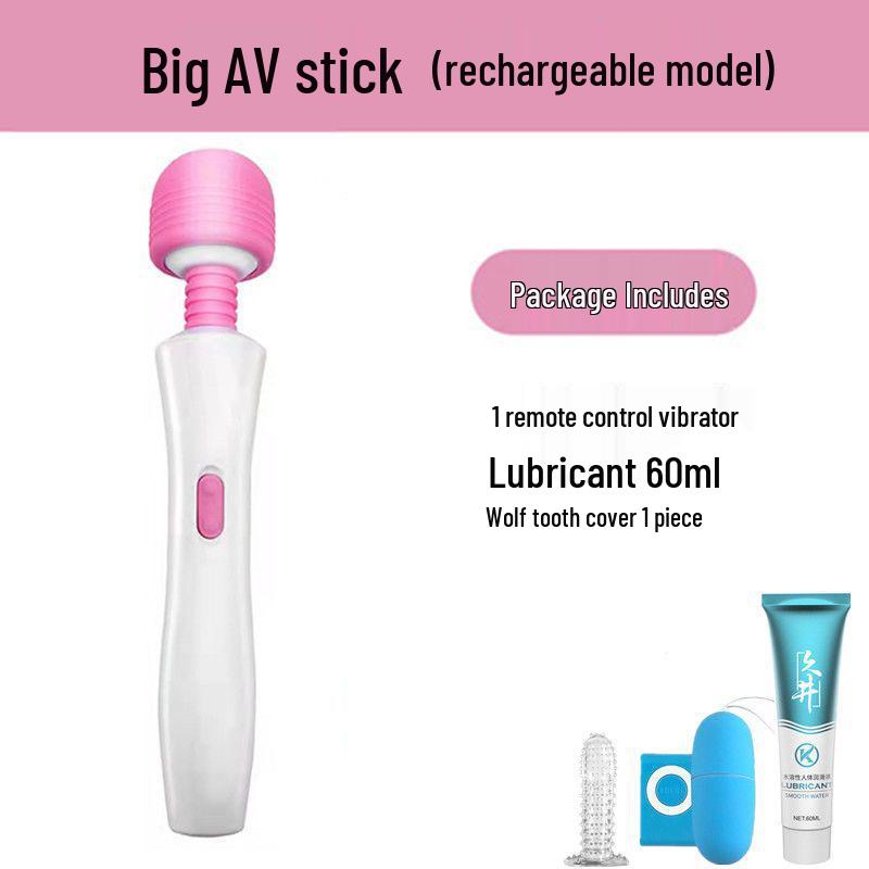 Large AV Female Vibrator Masturbator Adult Sex Toy for Women