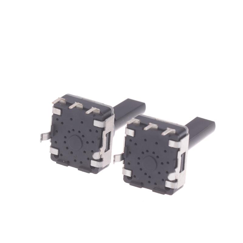 2Pcs Ec16 Rotary Encoder 12 Positioning 12 Pulse 25Mm Shaft High Precision For Audio Equipment Diy Electronic Projects