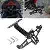 Motorcycle License Plate Holder Number Plate Holder With Turn Signal Lights For Yamaha MT07 For Kawasaki Z800 For Honda For BMW