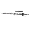 38" Inch Lip And Spur Point Drill Bit with Adjustable Depth Stop for Woodworking