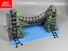 MOC Blocks Luminous Wolf Drawbridge Bridge Rock Panel Rockery Mountain DO IT YOURSELF City Street View Adventurer Movie Model Children Playthings