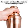 500Ml New Cocktail Shaker Set Stainless Steel Bartender Kit Professional Cocktail Mixer Wine Martini Shaker Party Bar Tools