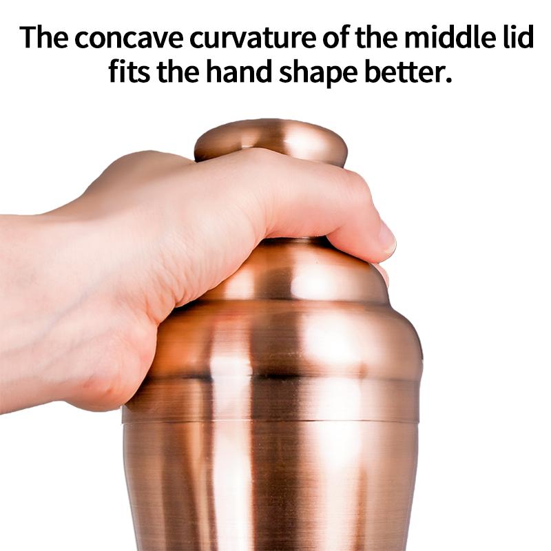 500Ml New Cocktail Shaker Set Stainless Steel Bartender Kit Professional Cocktail Mixer Wine Martini Shaker Party Bar Tools