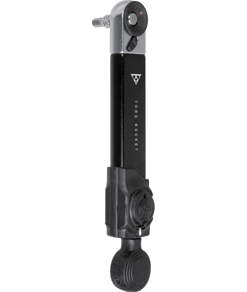Topeak Torq Rocket Mini Compact Cycle Torque Wrench Includes Allen and Torx Bits and Case Ex, Compact, Easy-to-Use 2-10Nm Set,