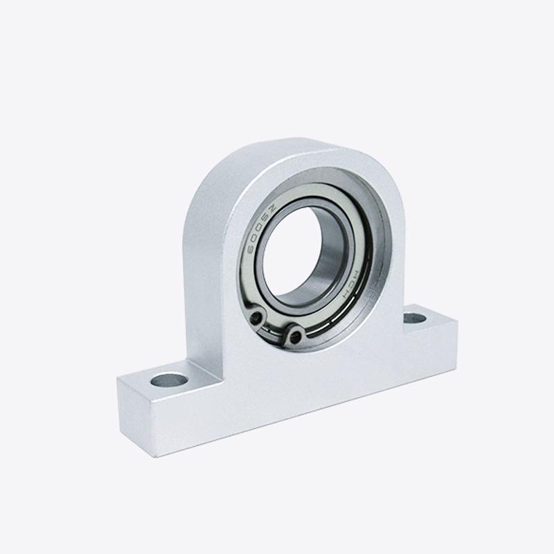 1PCS P-Type Vertical Bearing Housing Components Aluminum Alloy Support Fixed Seat Screw Rod Optical Axis Shaft Support Bearing