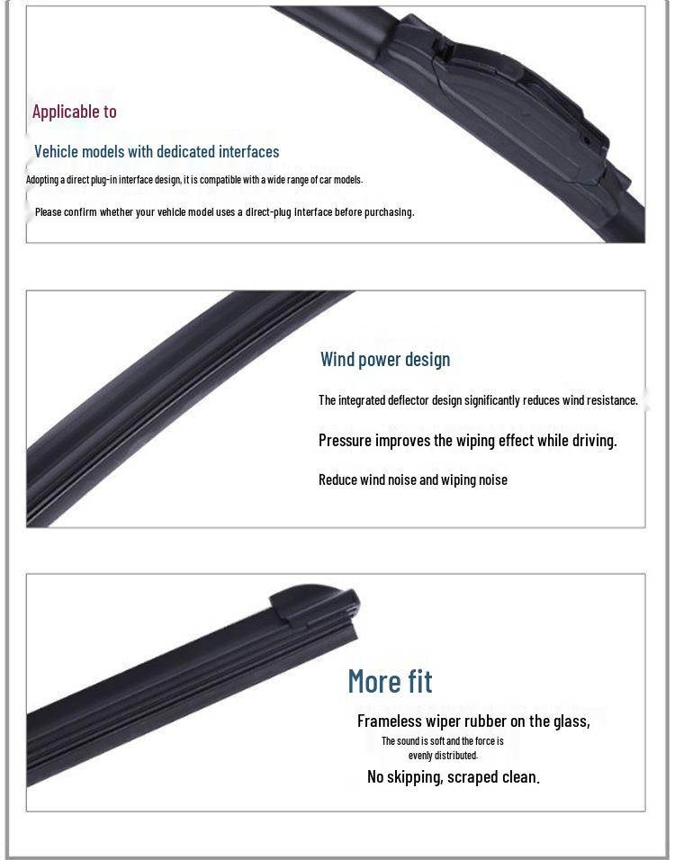 Wiper Blades for Geely Eagle GX7 GC7 Models (2012-2015)