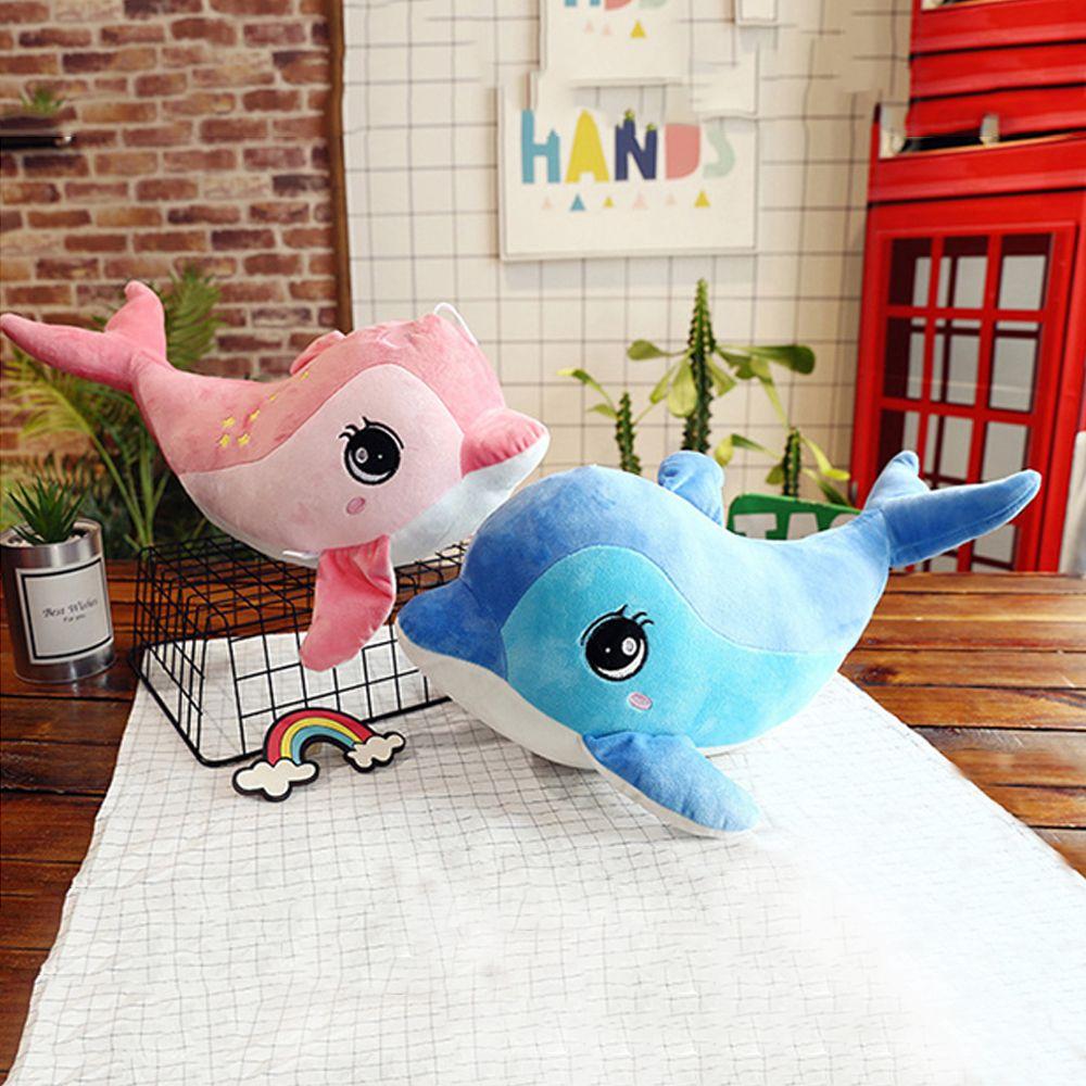 Puppen Meerestier Simulation Tierpuppe Delfin Plüschkissen Stofftiere Delfin Plüschtier