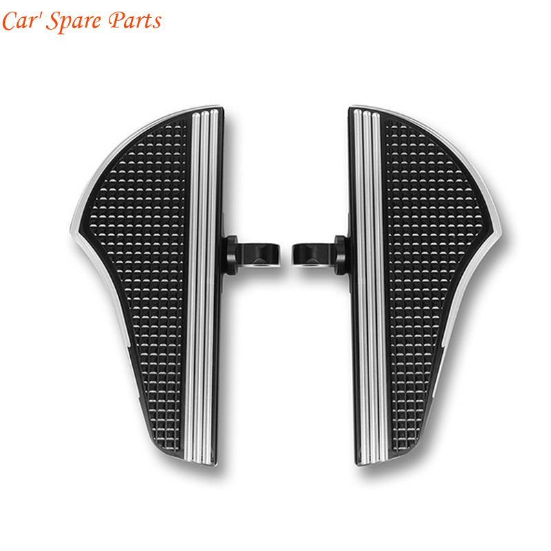 Y4UA For XL883 XL1200 Motorcycles Floorboards Rear Passenger Footrest Rear Foot Pegs