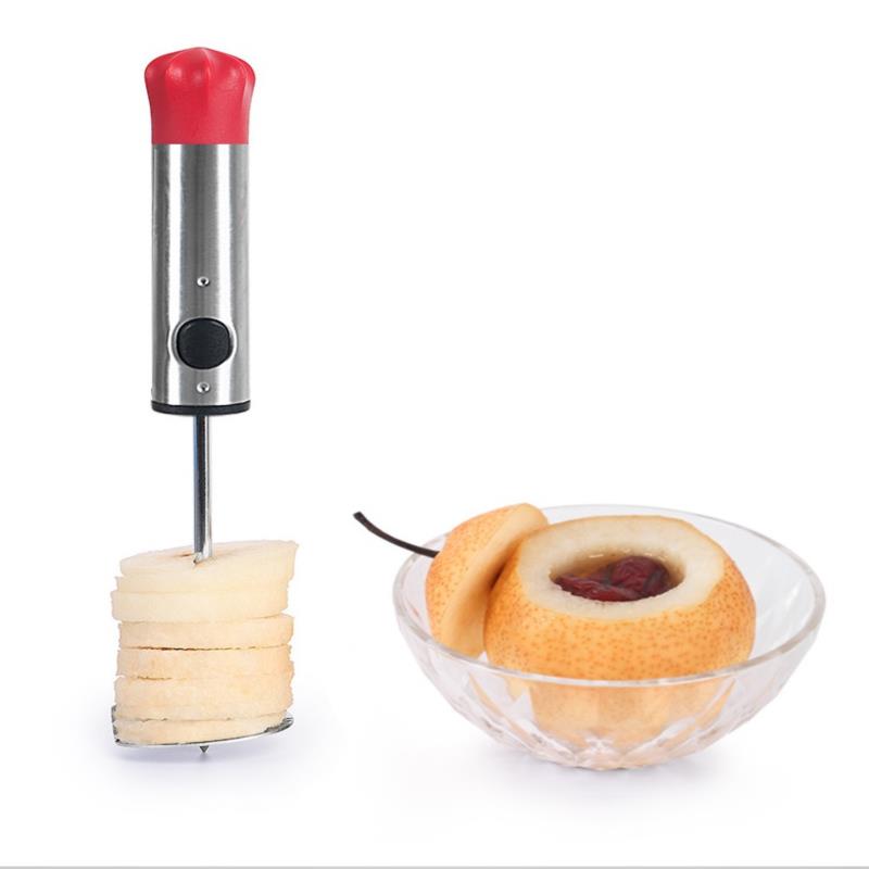 Trapano per verdura e frutta con manico ergonomico antiscivolo Denucleatore Carota