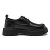 Black Brown Thick Sole Formal Leather Derby Shoes for Men Luxury Designer Platform Casual Shoes Wedding Dress Oxfords Shoes Man