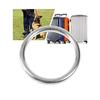 4pcs Heavy Duty Metal Hardware Rings Multi Purpose Design Round Welded Rings  Macrame Crafts