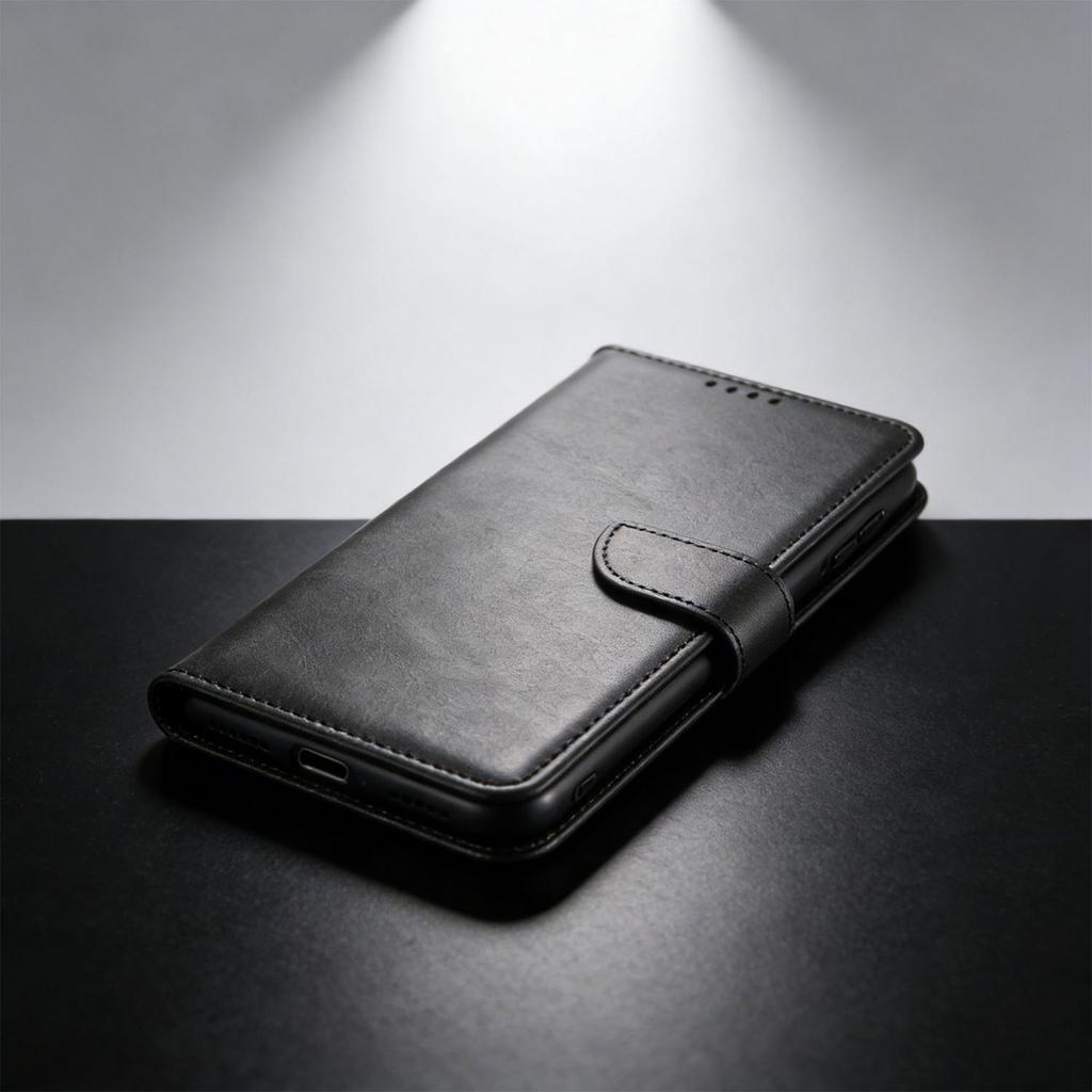 Case Wallet Fit for Samsung S25 Ultra Smartphone Flip Cover with Card Holder Kickstand Imitation Leather