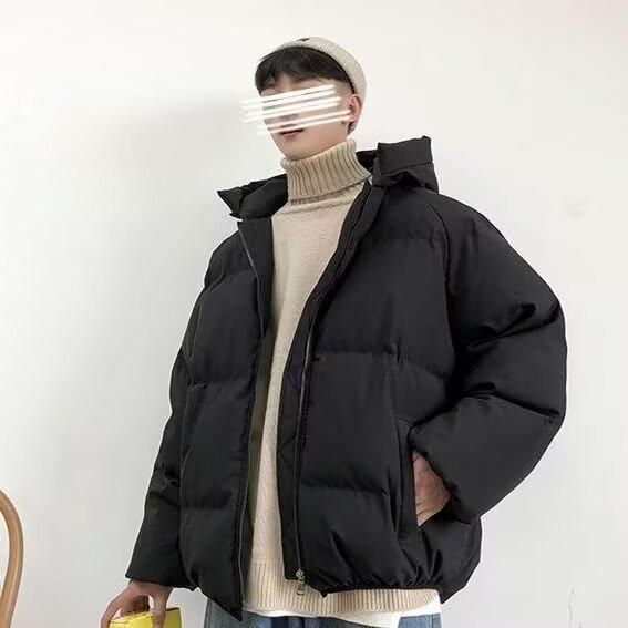 

Brand Men s Premium Winter Hooded Waterproof Duck Down Jacket 4XL чорний