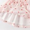 DAVE&BELLA Girls' Heart Print Summer Dress