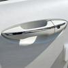Door Handle Cover Trim 2014-2018, ABS Exterior Replacement Cap with Insert Detail for Daily Wear Cleanup Use Part