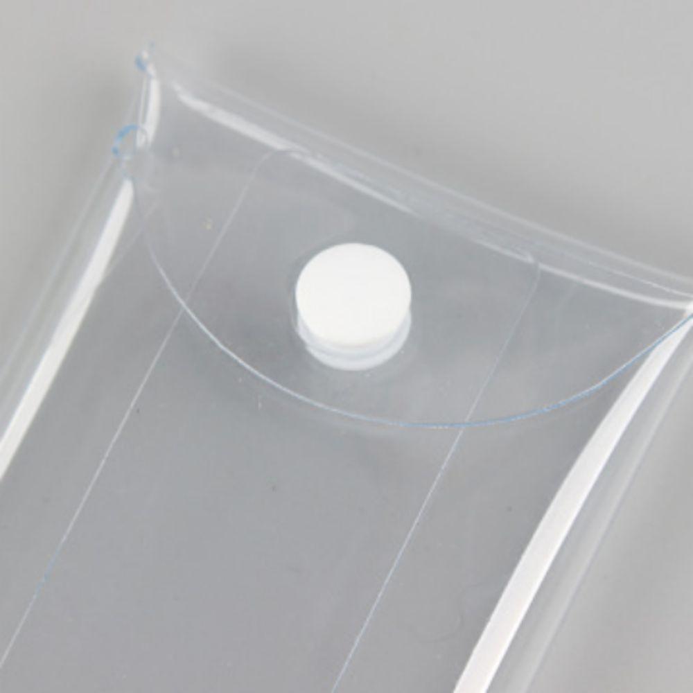 Dustproof Anime Display Bag With Metal Buckle Multiple Sizes Storage Box Clear Keychain Organizer Bag Anime Pendant