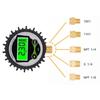 LED Display Digital Tire Pressure Gauge LCD Backlight Pressure Gauge New Tyre Tester  Bike