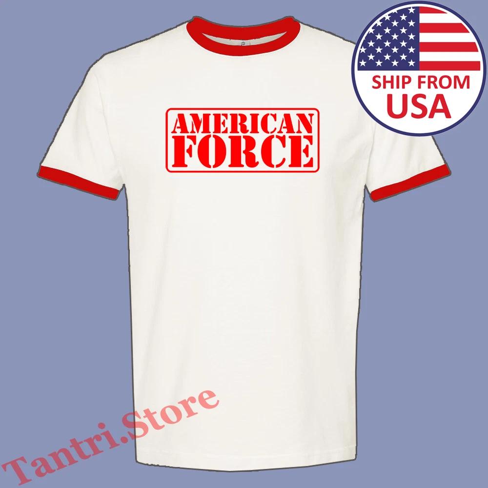 American Force Wheels Men s Ringer Red Size S to 3XL 2XL