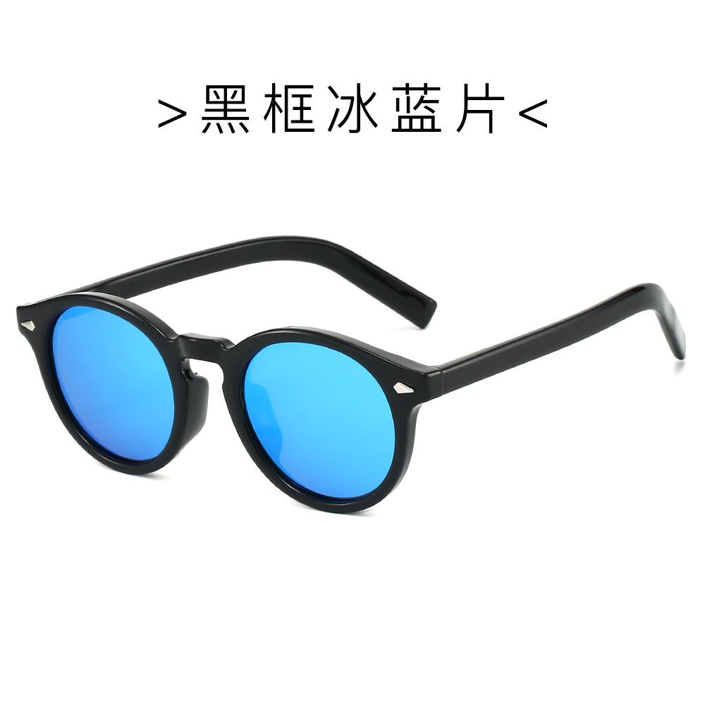 Retro Circular Polarized Sunglasses 2025 Men Women Steampunk Vintage Round Sun Glasses Trend Brand Designer UV400 Goggles Shades