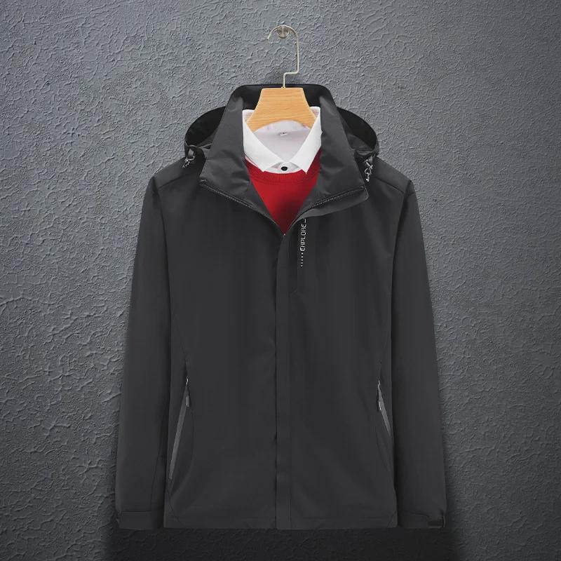 Men's and Women's Windproof and Waterproof Outdoor Windbreaker for Spring and Autumn