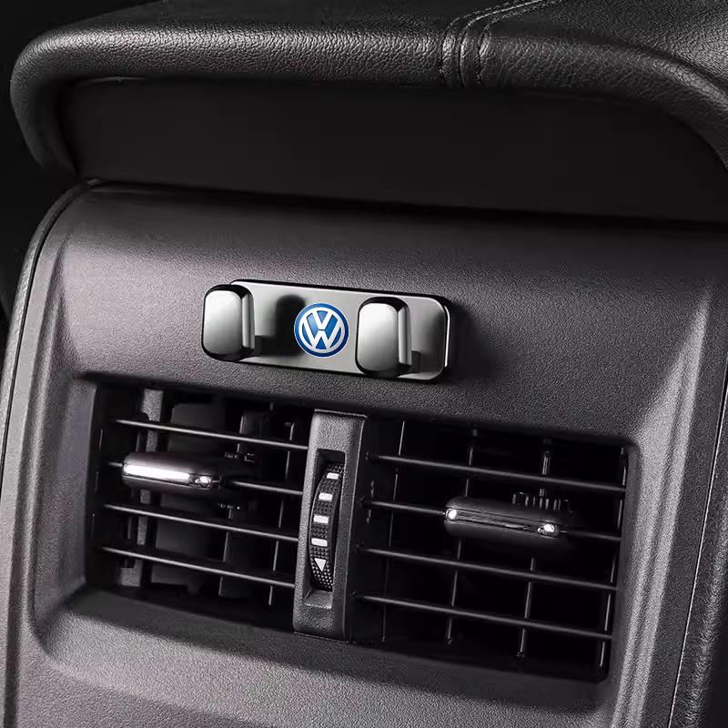 2026 Heiß Für Volkswagen VW 1 Stück Auto Metall Aufbewahrungshaken Organizer Innenraum Für VW GTI Polo Golf Passat Tiguan Arteon Touareg CC T
