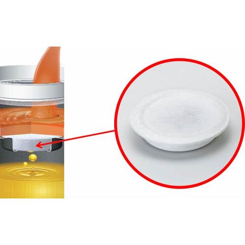 Takagi Metal Activated Carbon Cartridge Filter, Made In Japan, Pack of 10, KWF-10P