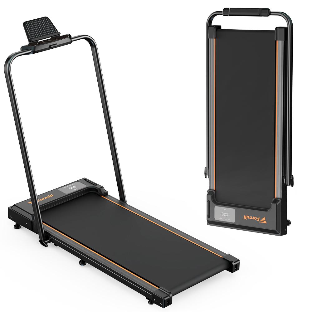 Formill FT51 Foldable Electric Treadmill for Home & Office Fitness 2.5HP Motor, 1-10km/h, 8 Shock Absorbers, Remote Control, LED Display Walking Pad