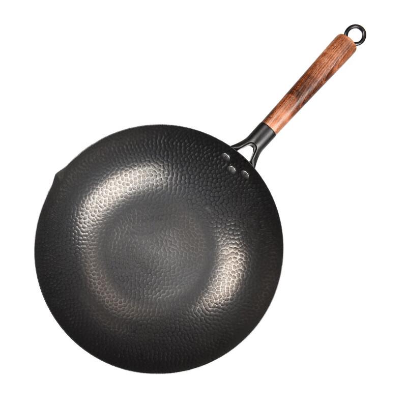 Traditional Zhangqiu Iron Stir-fry Wok