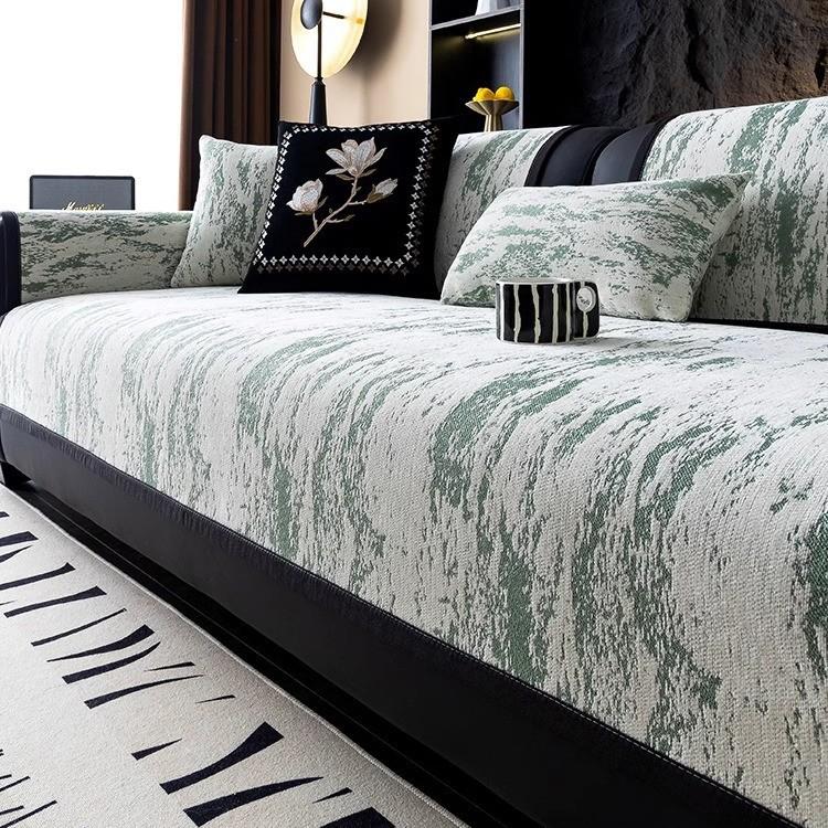 

French Retro Sofa Cushion, Universal Non-Slip Seat Cushion For All Seasons, Advanced Sense, Anti-Cat Scratch And Dirt-Resistant Sofa Seat Cushion 70*70cm