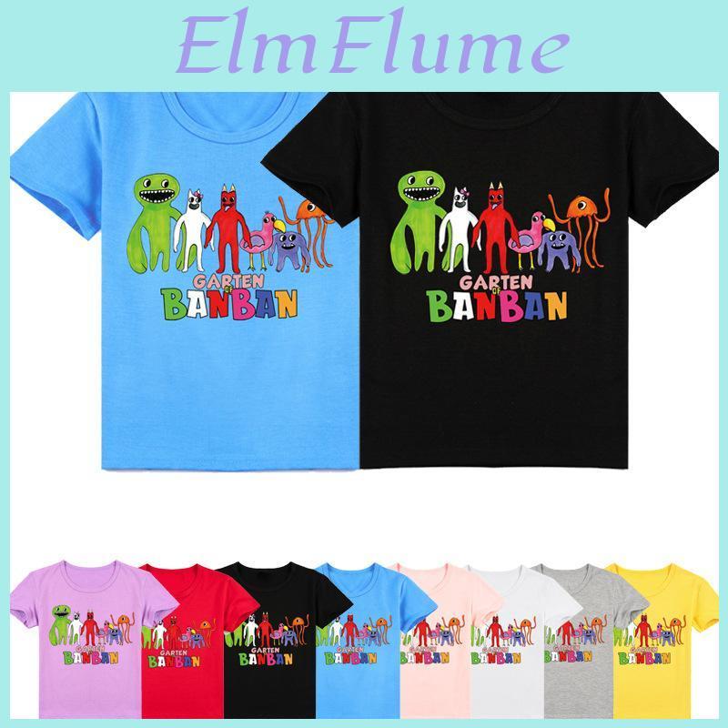 Shirt T Garden Banban Of Summer Cotton Clothes Toddler Baby Boys Girls Casual Tops Cute Printed Children Short Sleeve Tee Shirts Kids Clothes