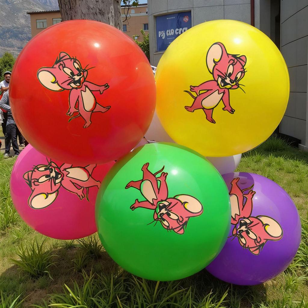 36-Inch Thickened Latex Round Macaron Balloon for Birthday Party Decoration