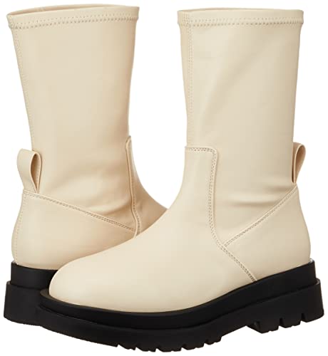 FRAY I.D. Cizme Stretch cu Talpă Groasă