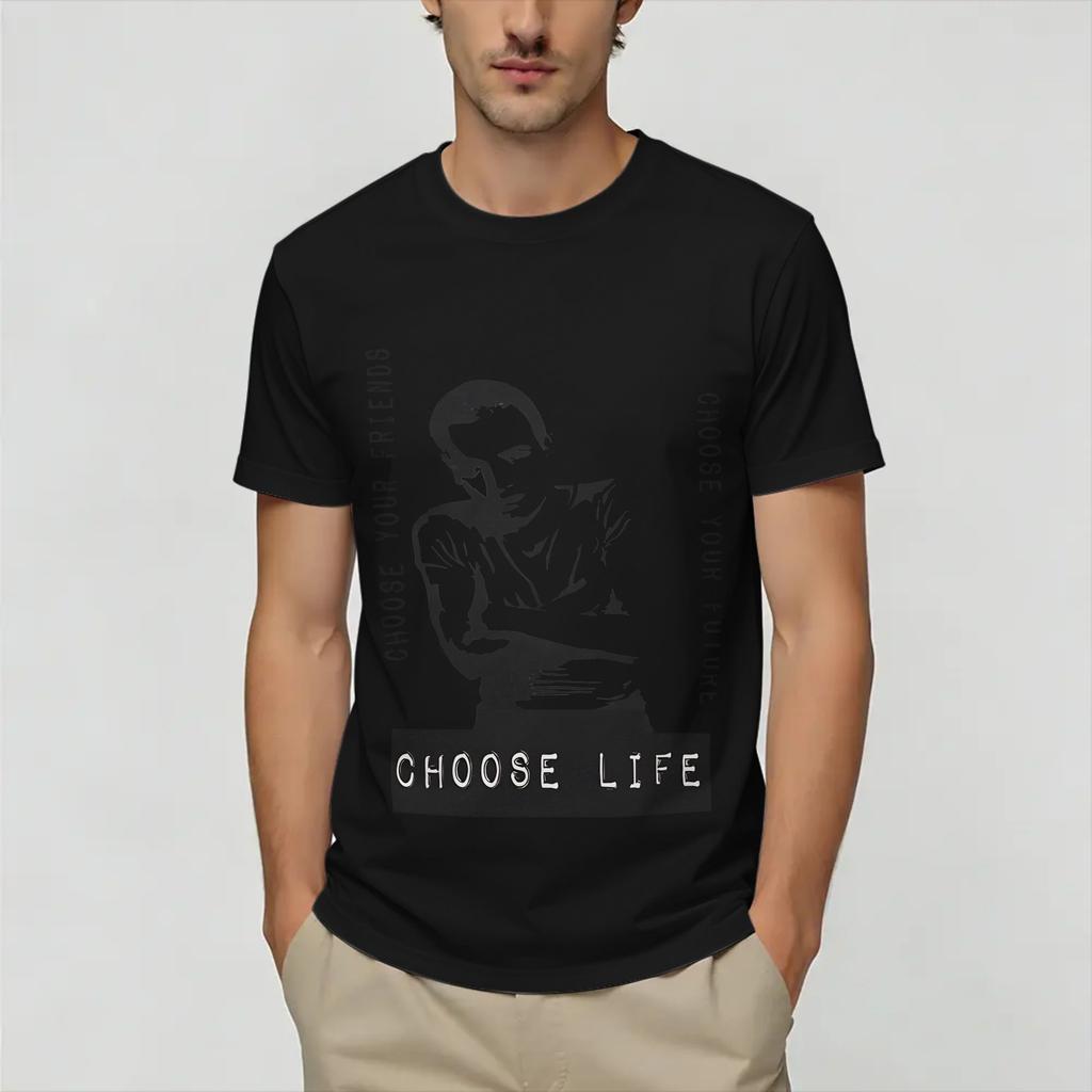 Trainspotting Film 100% Cotone Maglietta Per Unisex Spiaggia Y2K Magliette Divertenti Girocollo Nuove Magliette Oversize Larghe