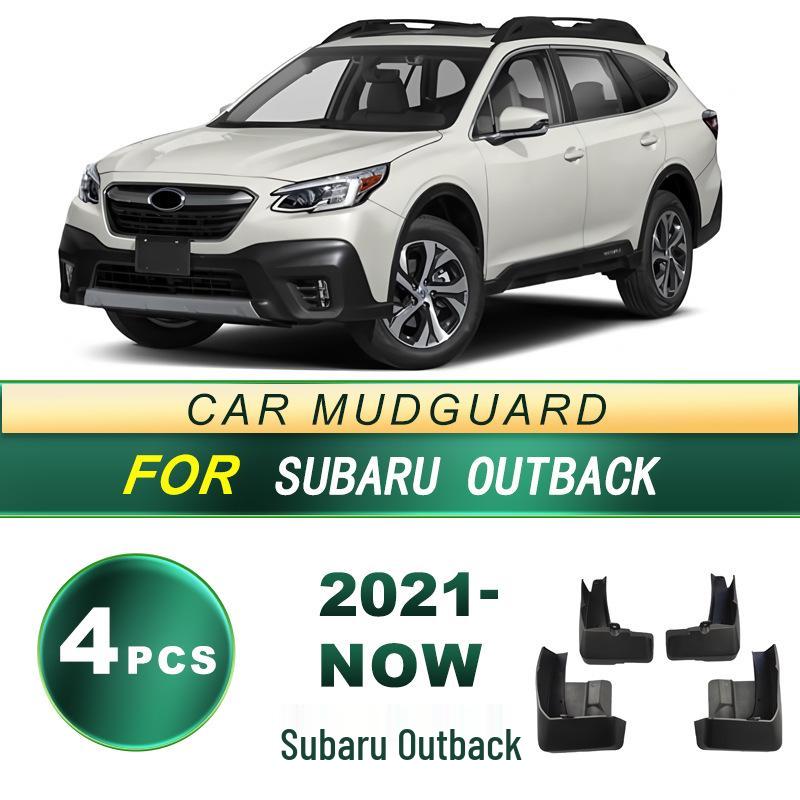 Soft Rubber Mud Flaps for 2021+ Subaru Outback - No Drilling Required