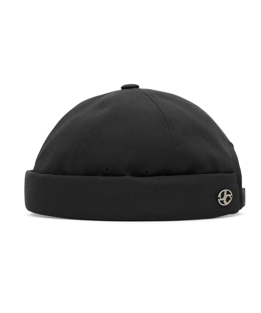 Eondeokeonteulol Four Seasons Big Size Oversized Cotton Adjustable Size Unisex Brimless Watch Cap Uc / Over Fit Brimless / Bk