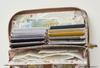 MOOMIN Large Capacity Bellows Long Wallet for Easy Viewing of Cards BOOK ROSE BROWN (Variety)