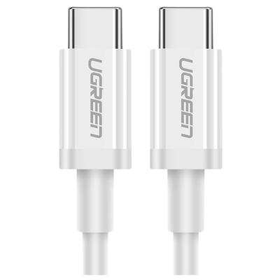 Ugreen Us264 USB-C To USB-C Cable, 60W, 0.5M (White)