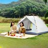 Outdoor Camping Folding Fully Automatic Tent for 3-4 People On The Beach, Simple and Quick To Open, Double Rain and Dew Proof